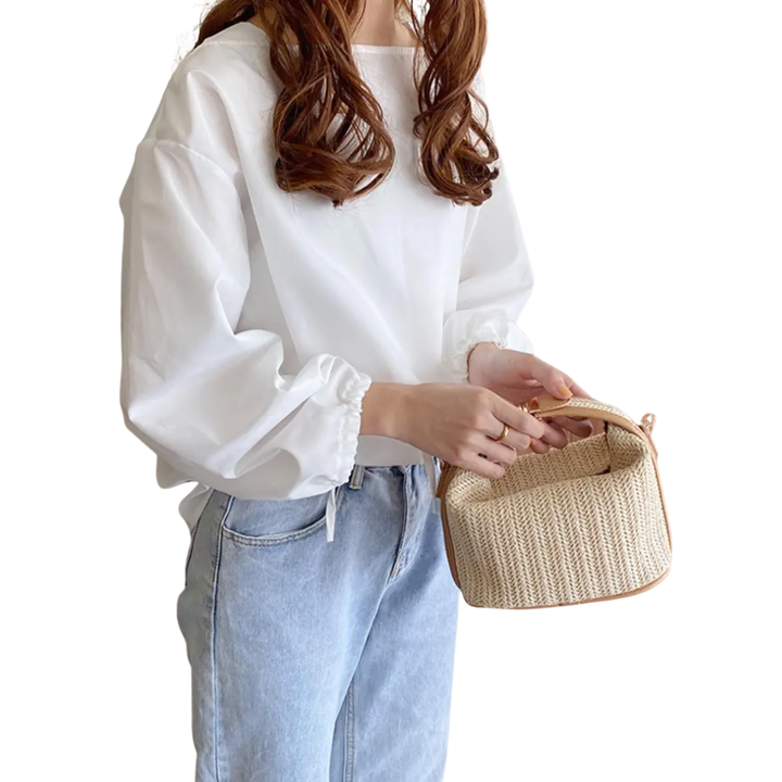 Women's Crossbody Bag in beige