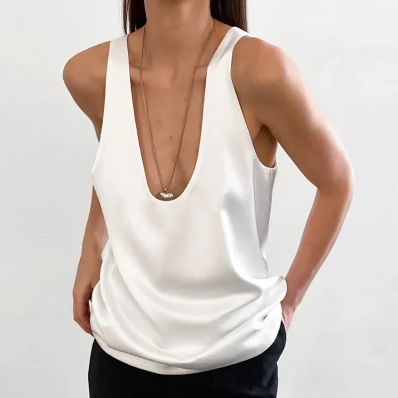 Women's Tank Top in white