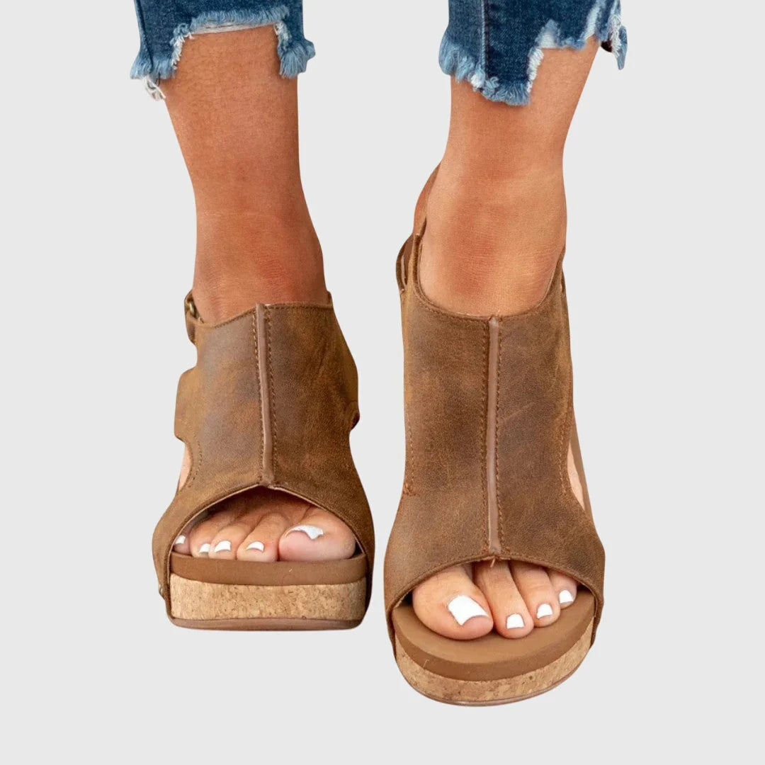 Women's Orthopedic Sandals in brown