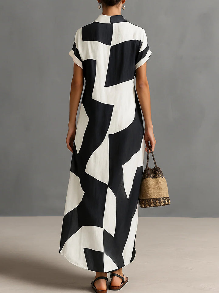 Women's White Maxi Dress in white
