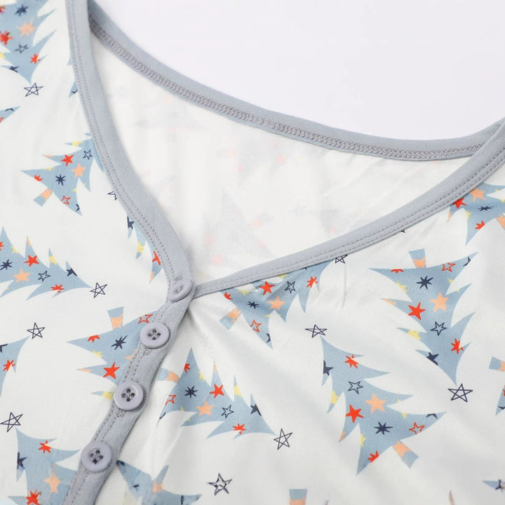 Family Matching Christmas PJs detail