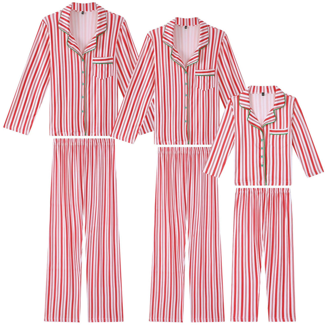 Family Matching Christmas PJs detail
