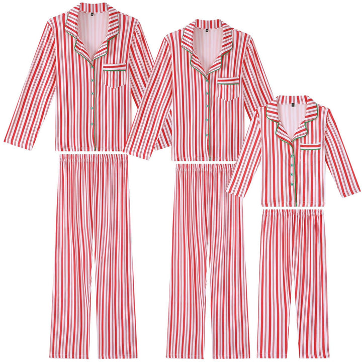 Family Matching Christmas PJs detail