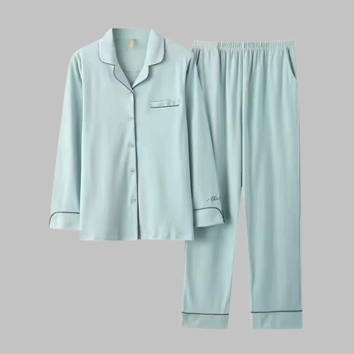 COSIMA™ - Cozy Long Sleeve Top and Pants Loungewear Set