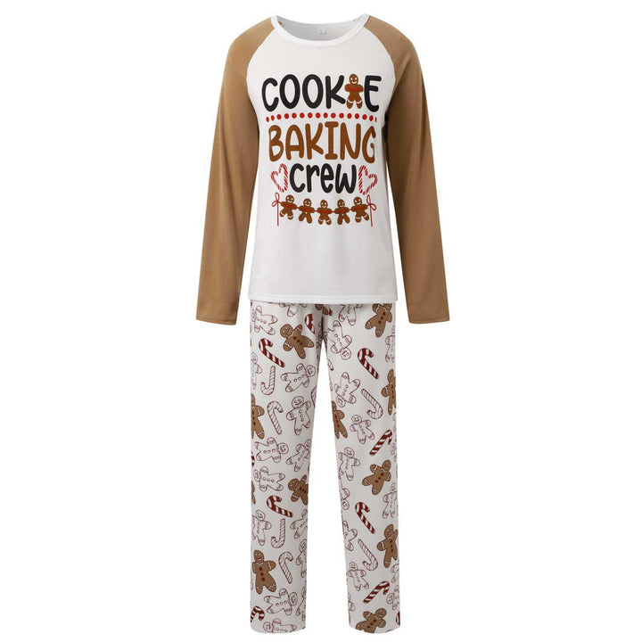 Family Matching Christmas PJs detail