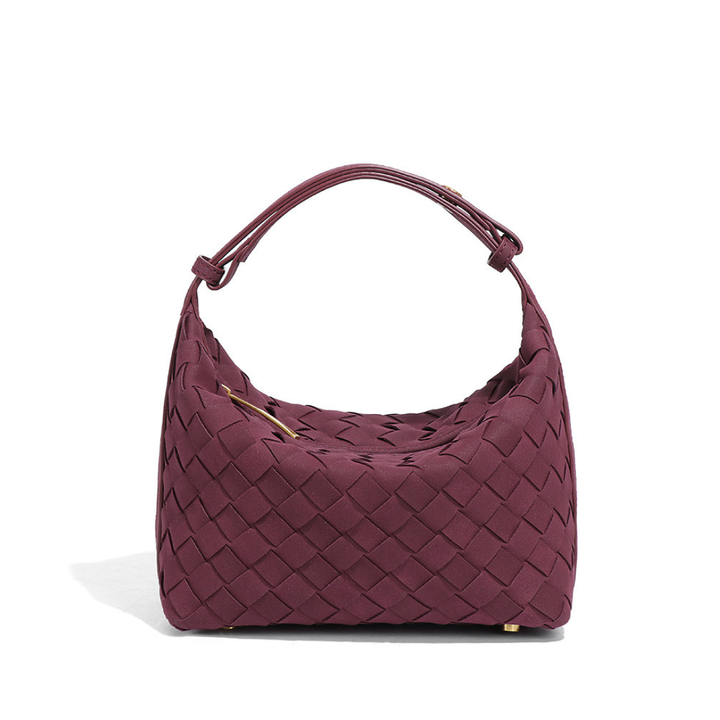 Women's Hobo Bag in wine red
