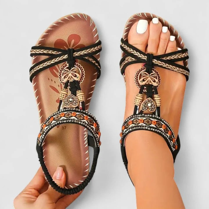 Women's Orthopedic Sandals in black
