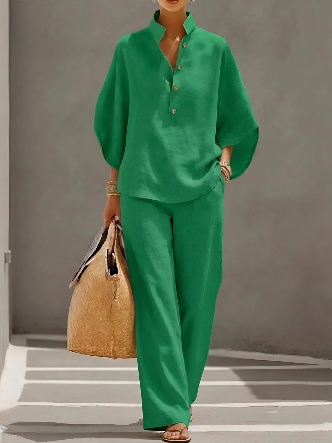 Women's Matching Set in green