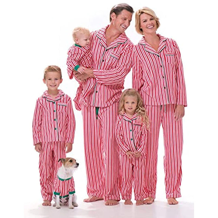 Family Matching Christmas PJs detail