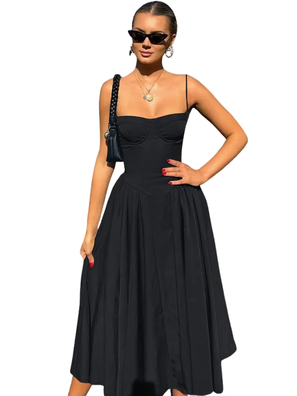 SEREN™ – Sleek Backless Bodycon Dress