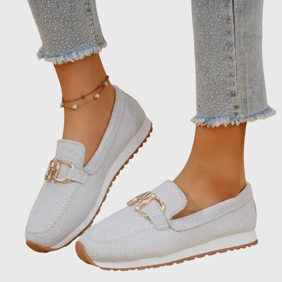 Women's Orthopedic Loafers in white