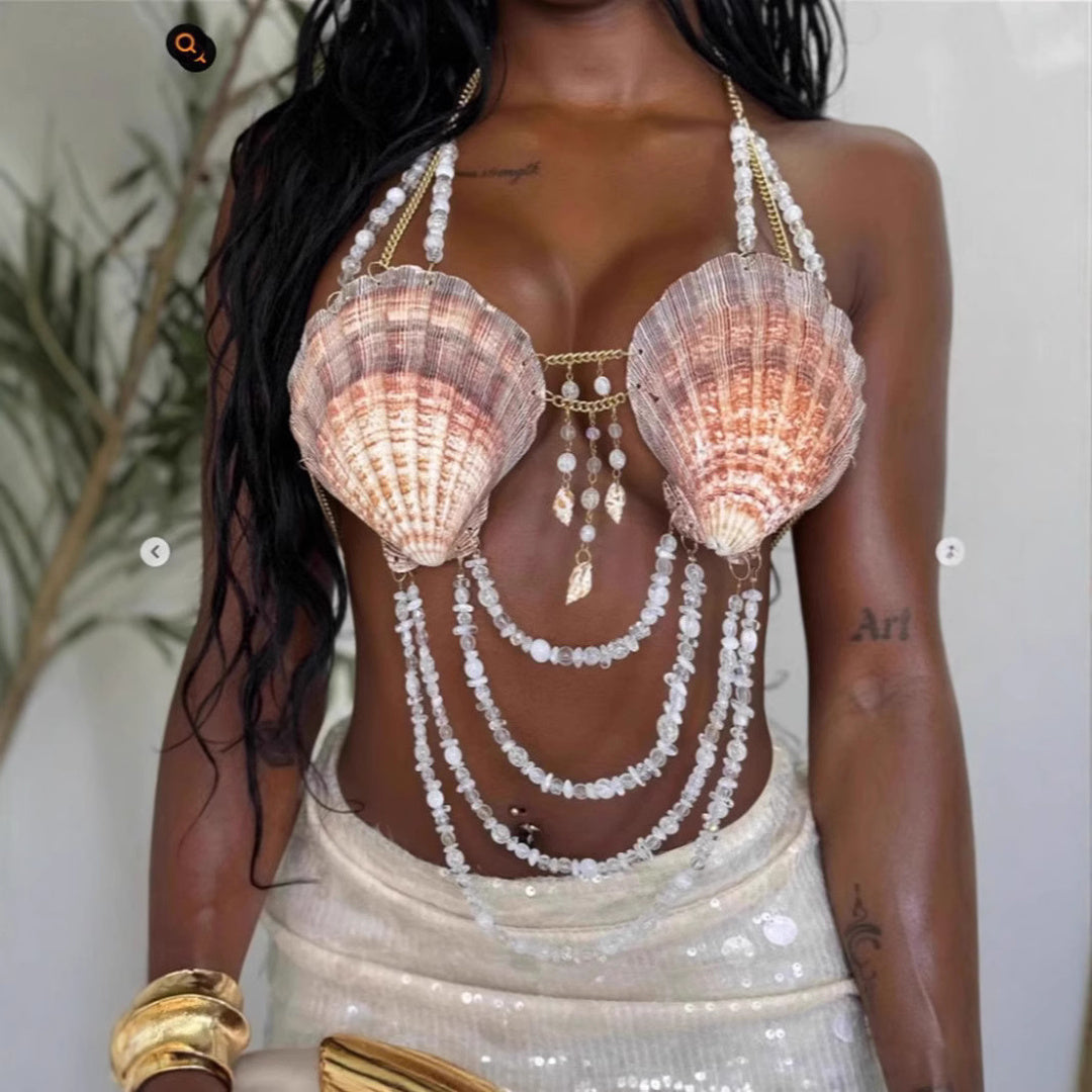 Women's Bralette in natural shell