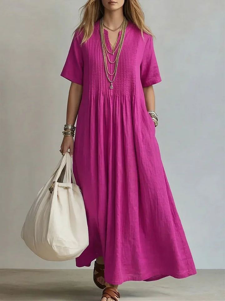 Women's Summer Maxi Dress in pink