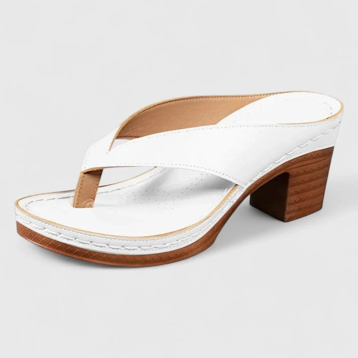 Women's Orthopedic Heels in white