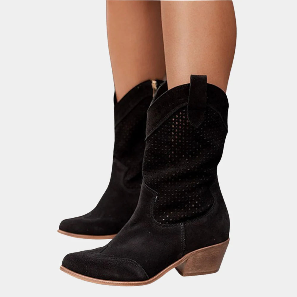 Women's Cowboy Boots in black