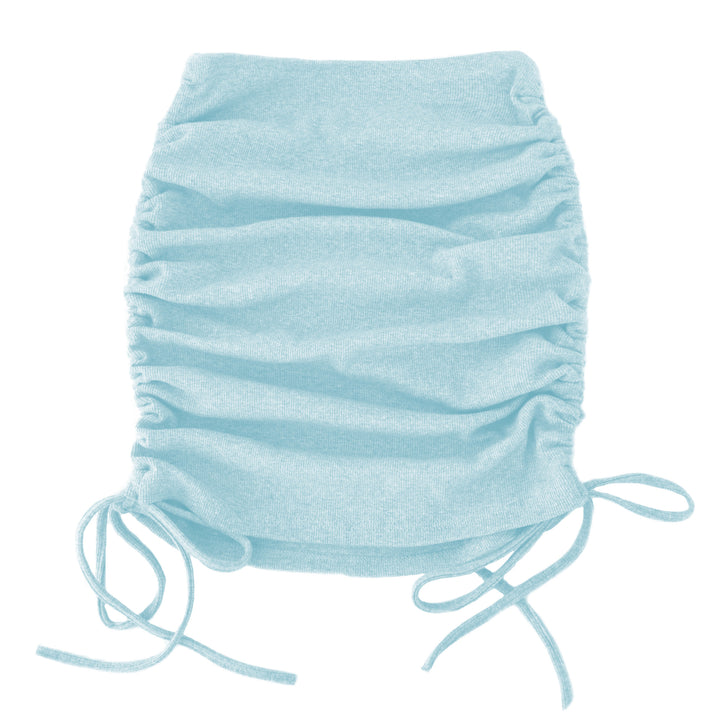 Women's Short Mini Skirt in light blue