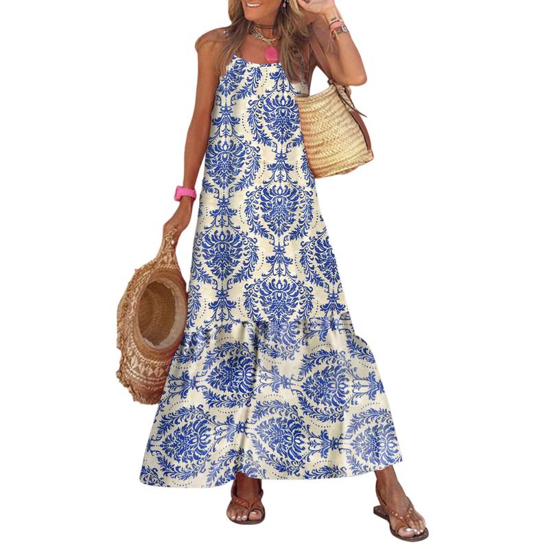 ZARIAMI™ – Elegant Casual High Waist Summer Maxi Dress