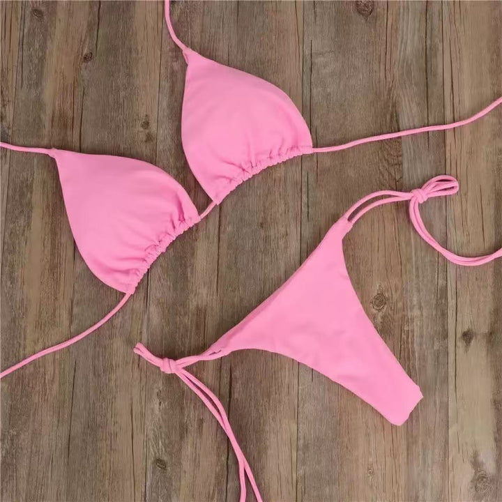 Women's String Bikini in pink