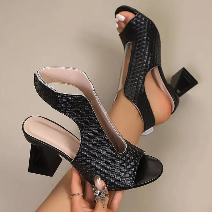 Women's Block Heel Heels in black