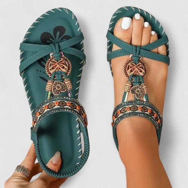 Women's Orthopedic Sandals in green