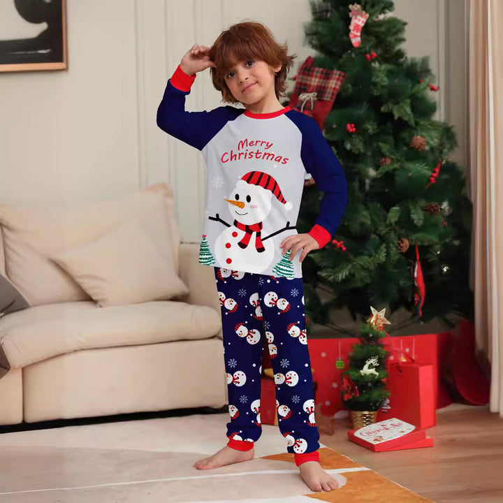 Family Matching Christmas PJs detail