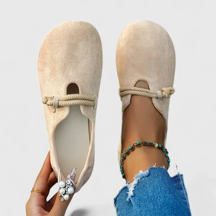 Women's Orthopedic Loafers in beige