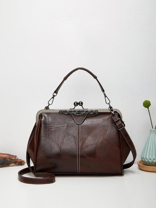 Women's Shoulder Bag in dark brown