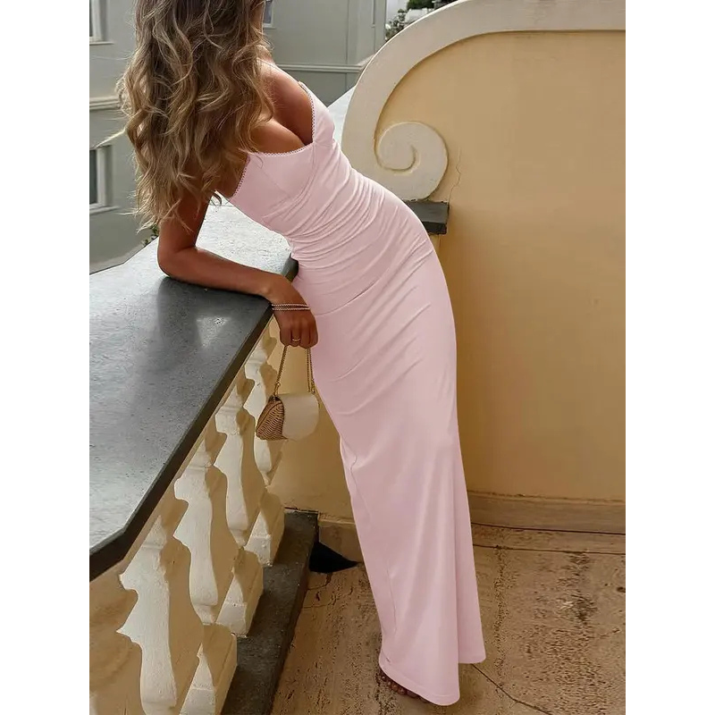 ALIRA™ – Romantic Slim-Fit Lace Evening Dress