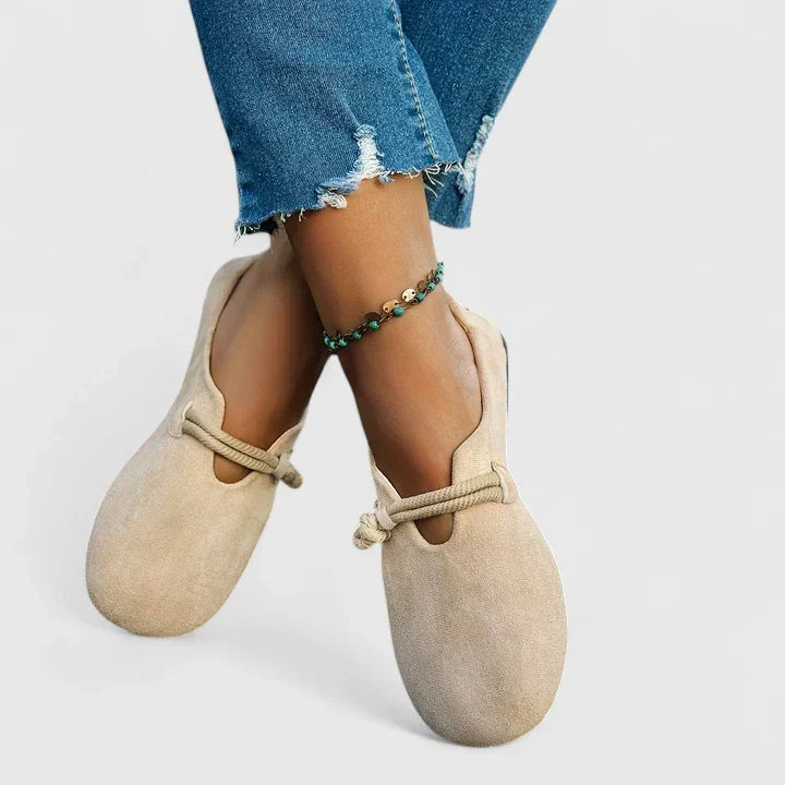 Women's Orthopedic Loafers in beige