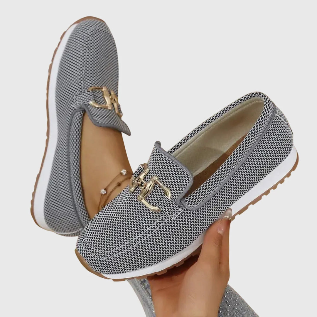 Women's Orthopedic Loafers in grey