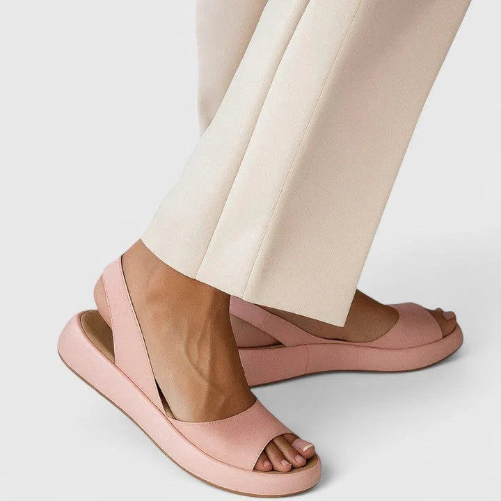 Women's Orthopedic Slip On Sandals in pink