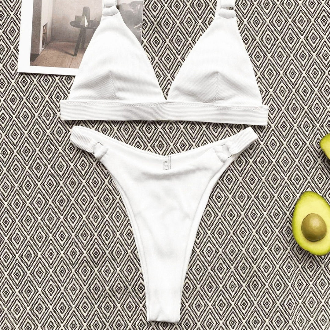 Women's Brazilian Bikini in white