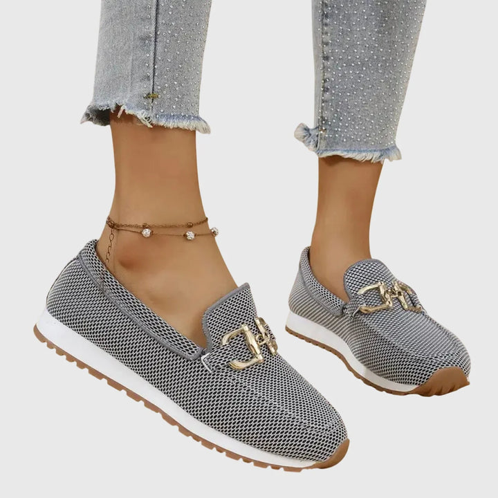 Women's Orthopedic Loafers in grey