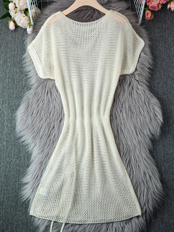 SANTANA™ - Casual Round Neck Summer Cover Up Dress