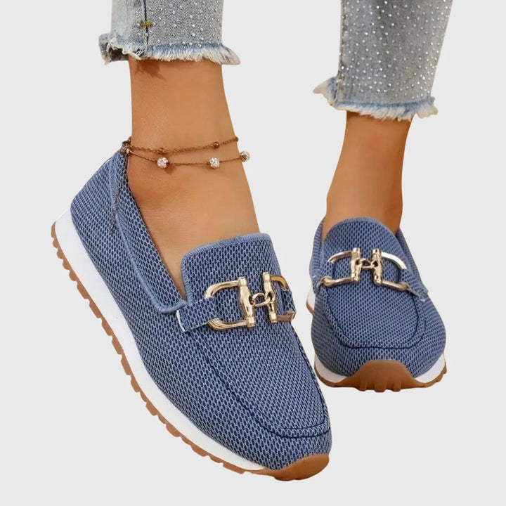 Women's Orthopedic Loafers in blue
