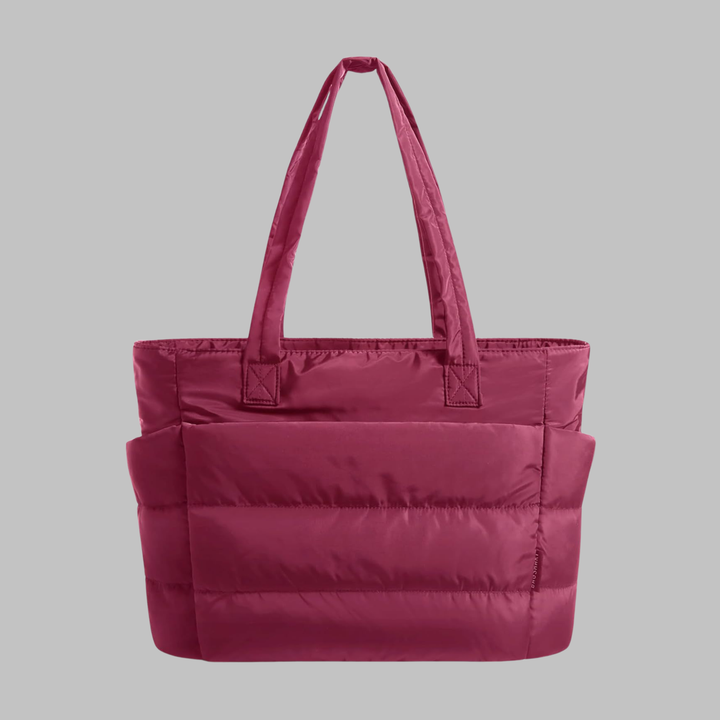 Women's Tote Bag in burgundy