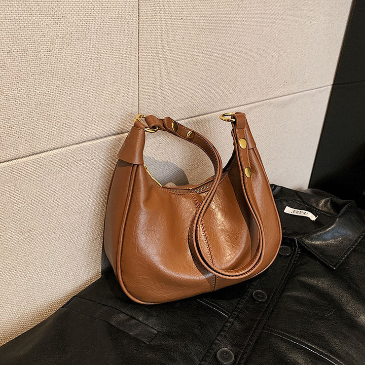 Women's Shoulder Bag in dark brown