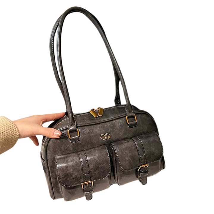 Women's Shoulder Bag in charcoal