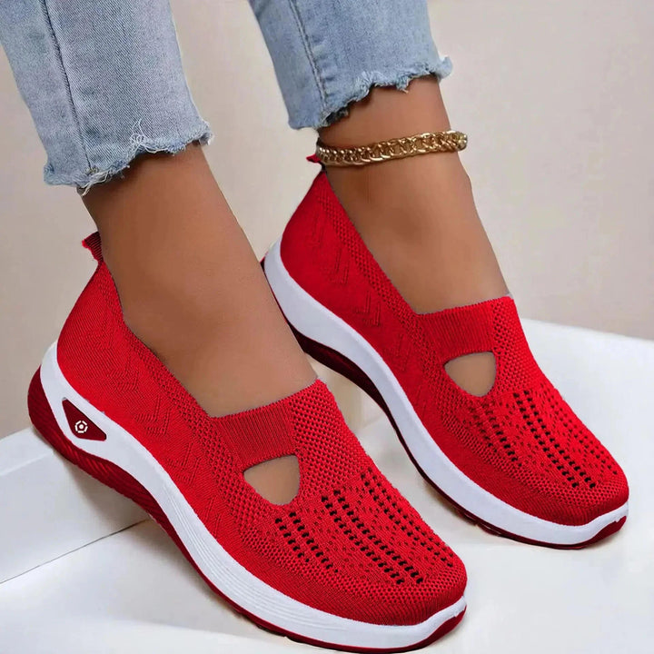 Women's Orthopedic Shoes in red