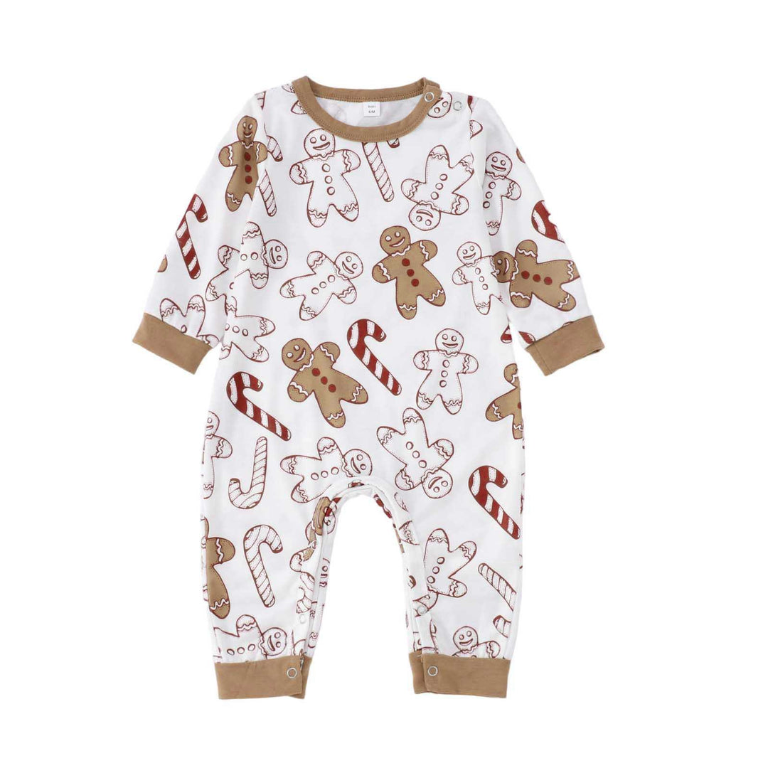 Family Matching Christmas PJs detail