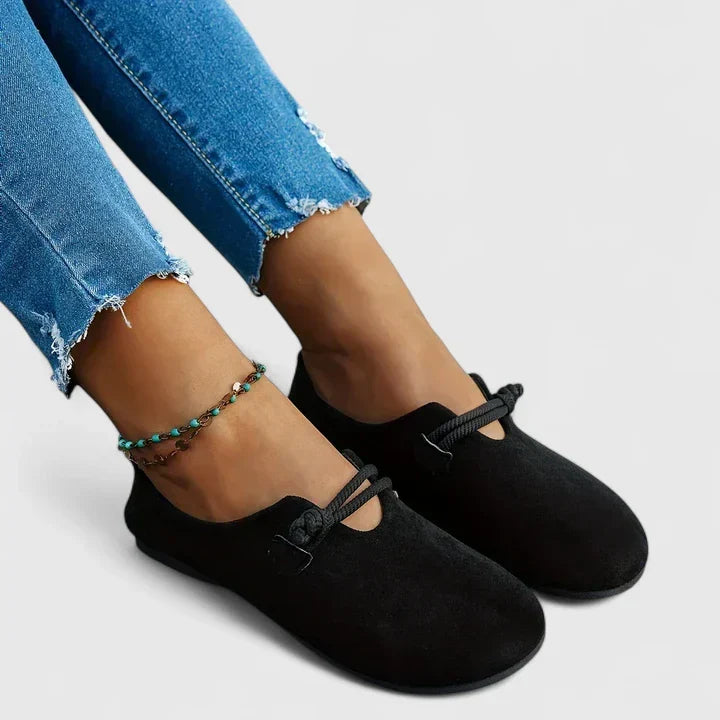 Women's Orthopedic Loafers in black