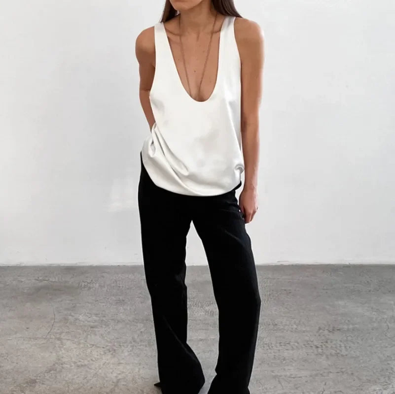 Women's Tank Top in white