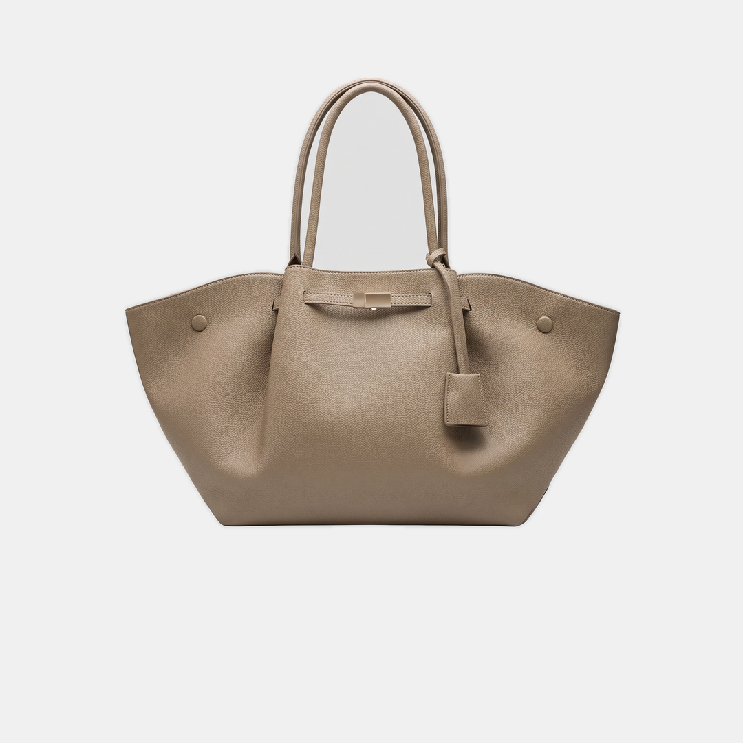 Women's Tote Bag in taupe grey