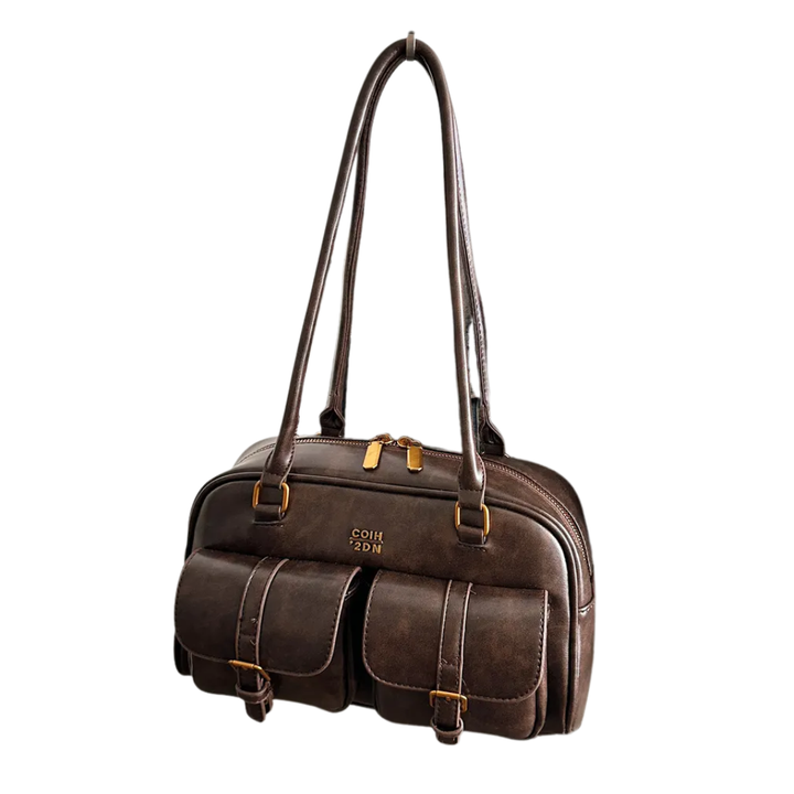 Women's Shoulder Bag in dark brown