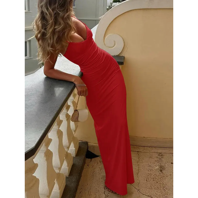 ALIRA™ – Romantic Slim-Fit Lace Evening Dress