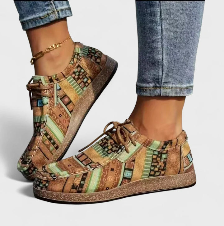 Women's Orthopedic Shoes in khaki