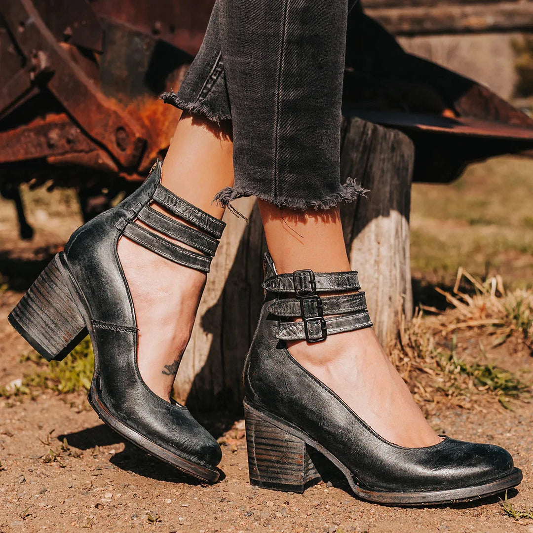 Women's Block Heels in black