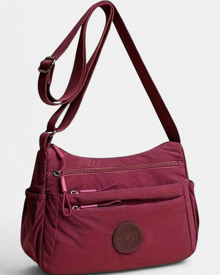 Women's Crossbody Bag in burgundy