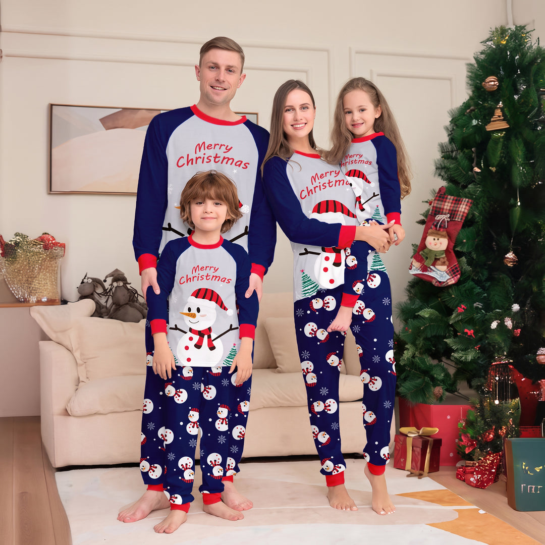 Family Matching Christmas PJs in multicolour