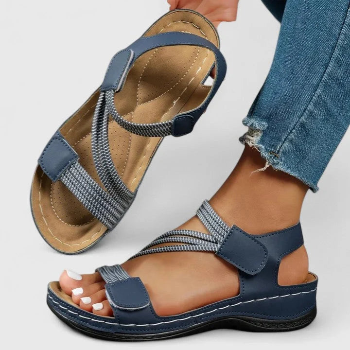 Women's Orthopedic Sandals in blue